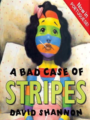 cover image of Bad Case of Stripes (Portuguese Edition)